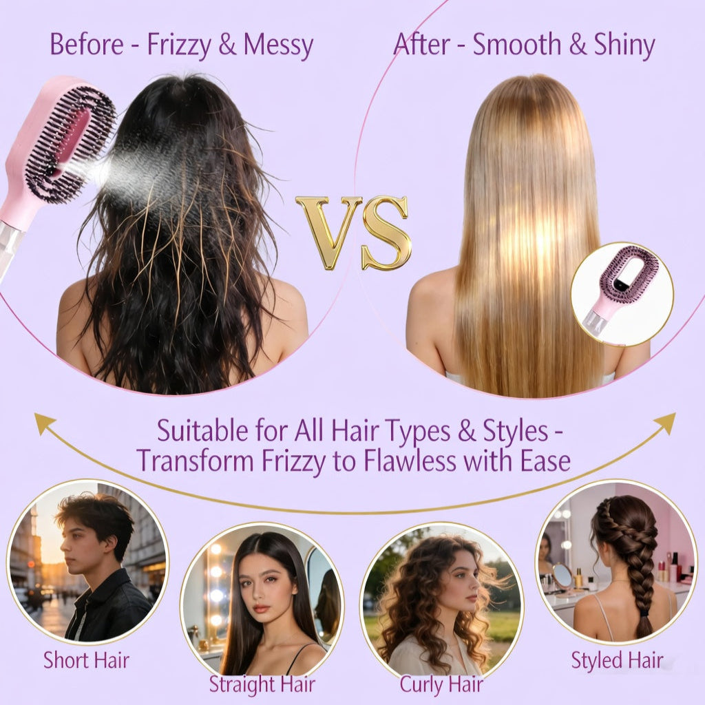 Arvoa™ MistBrush - Hair Spray Brush